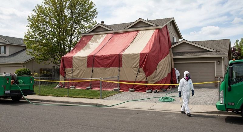 Termite Tenting in Naperville, IL